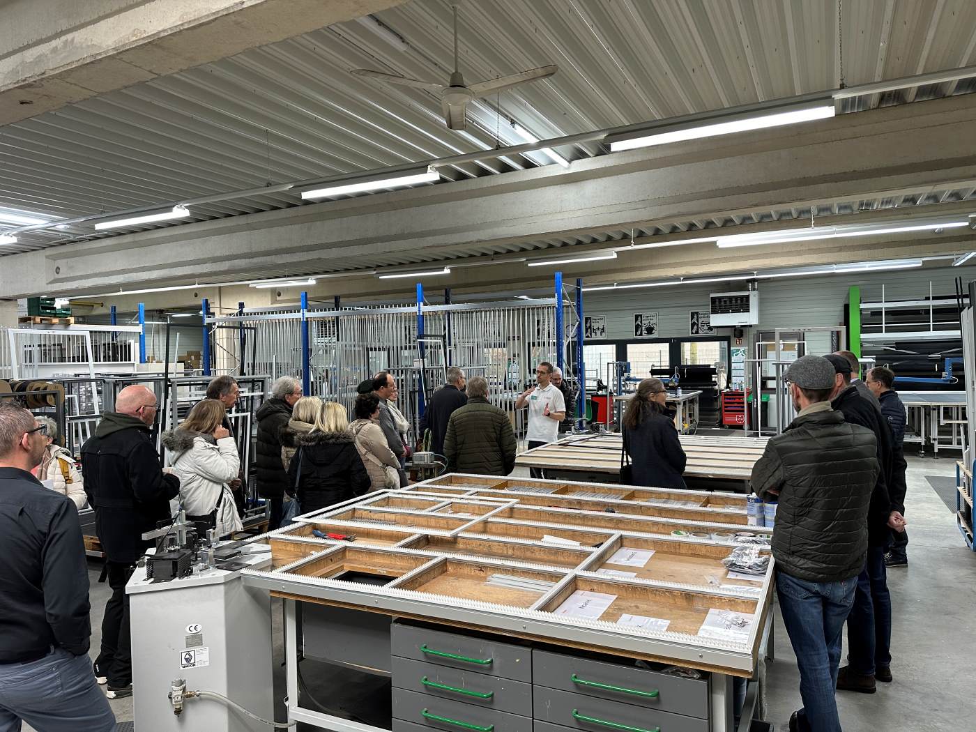 Fuehrungen durch die Produktionshallen von Schulz-Dobrick